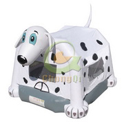 inflatable dog bouncer